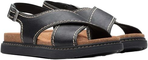 Clarks Women's Arwell Sling Flat Sandal in Saudi Arabia