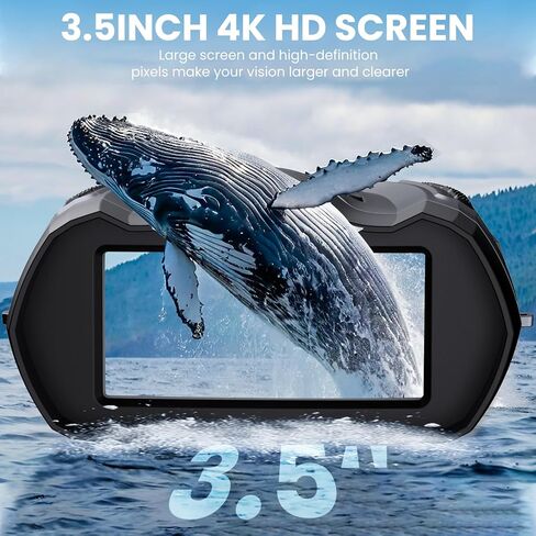 مناظير الرؤية الليلية بدقة 4K ، بطاقة TF 32 جيجابايت ، شاشة عالية الدقة 3 بوصات ، نطاق 1000 قدم in Saudi Arabia