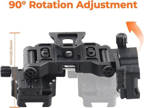 جبل خوذة NVG لـ Pinocular (PVS-31/15) و Monocular (PVS-14) Vision-Fits Ops-Core ، Team Wendy Helmets in Saudi Arabia