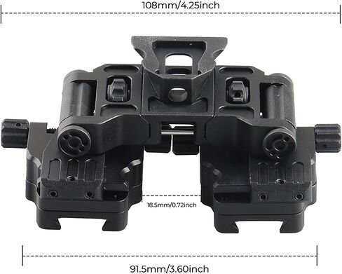 جبل خوذة NVG لـ Pinocular (PVS-31/15) و Monocular (PVS-14) Vision-Fits Ops-Core ، Team Wendy Helmets in Saudi Arabia