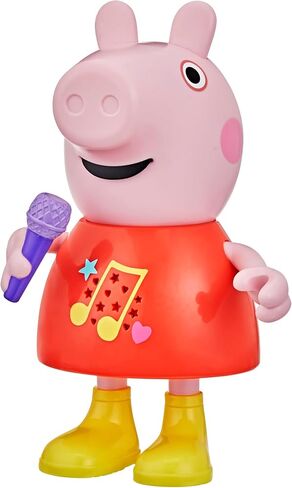 PEPPA PIG Talk & Sing Peppa Doll, Musical Toy with 50+ Sounds, Phrases, and Songs, Preschool Toys for 3 Year Old Girls and Boys and Up in Saudi Arabia