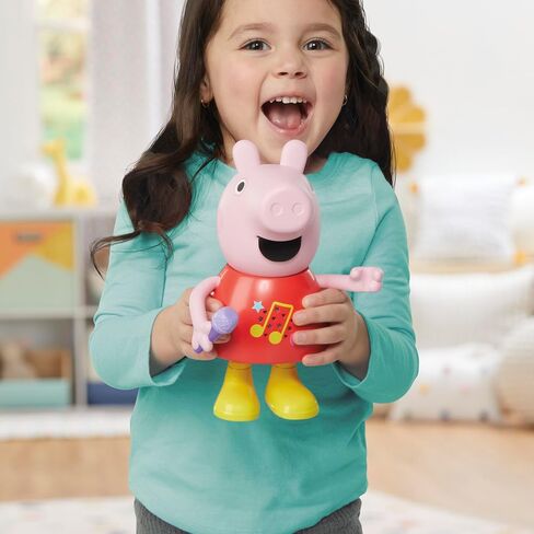PEPPA PIG Talk & Sing Peppa Doll, Musical Toy with 50+ Sounds, Phrases, and Songs, Preschool Toys for 3 Year Old Girls and Boys and Up in Saudi Arabia