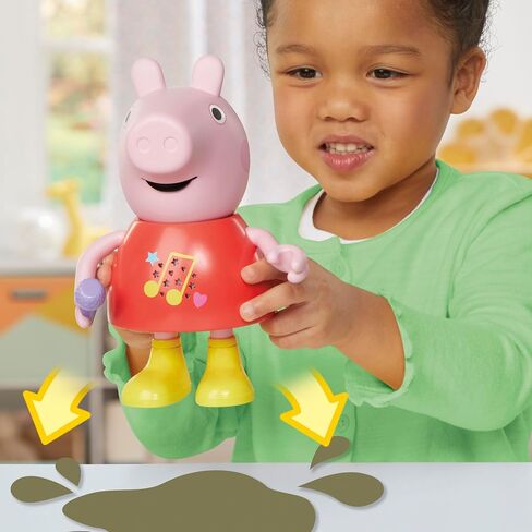 PEPPA PIG Talk & Sing Peppa Doll, Musical Toy with 50+ Sounds, Phrases, and Songs, Preschool Toys for 3 Year Old Girls and Boys and Up in Saudi Arabia