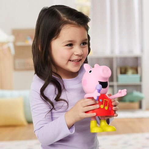 PEPPA PIG Talk & Sing Peppa Doll, Musical Toy with 50+ Sounds, Phrases, and Songs, Preschool Toys for 3 Year Old Girls and Boys and Up in Saudi Arabia