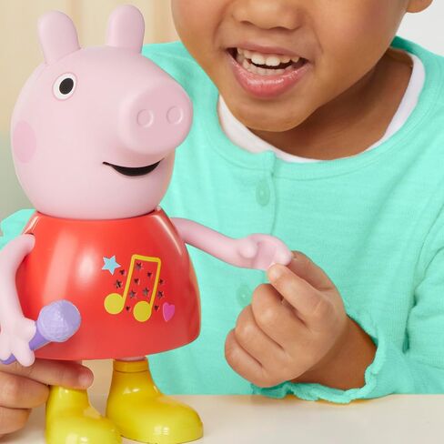 PEPPA PIG Talk & Sing Peppa Doll, Musical Toy with 50+ Sounds, Phrases, and Songs, Preschool Toys for 3 Year Old Girls and Boys and Up in Saudi Arabia