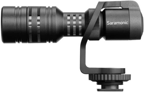 Panasonic LUMIX G7 Mirrorless Camera with 14-42mm f/3.5-5.6 Lens (Black) Bundle with Ultracompact Camera-Mountable Shotgun Microphone (2 Items) in Saudi Arabia