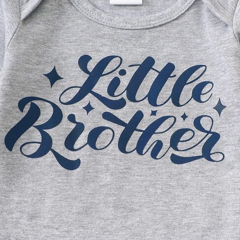 ملابس صبي الأطفال حديثي الولادة preemie-12m Boy بأكمام طويلة Romper + بنطلون مطبوع منقوش + قبعة لطيفة 3pcs ملابس الطفل in Kuwait