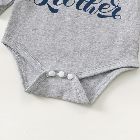 ملابس صبي الأطفال حديثي الولادة preemie-12m Boy بأكمام طويلة Romper + بنطلون مطبوع منقوش + قبعة لطيفة 3pcs ملابس الطفل in Kuwait