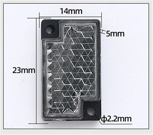 Long Range Red or Infrared Light Retro-Reflective Sensor Usage Reflectors, Prices(TD-16) in Saudi Arabia