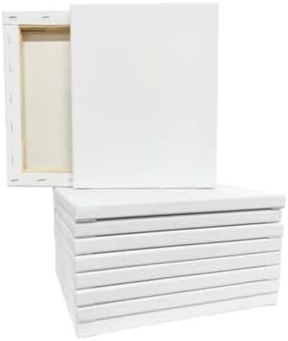 Artist's Loft 3 Count 18" x 24" Super Value Canvas Necessities - Acid Free Cotton Canvas for Paint, Acrylic, & Oils - 1 Pack in Saudi Arabia