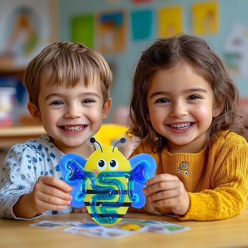 ألعاب Montessori للفرز-لعبة حسية للمهارة الحركية ، نشاط التعلم التعليمي ، سلطعون السلطعون السلطعون تهدئة ألعاب تململ للأطفال الصغار ، المخزون الصديق للسفر للأطفال (Multicolor 2) in Saudi Arabia