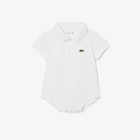 Lacoste Unisex Baby Classic Pique Polo Bodysuit in Saudi Arabia