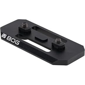 BOG M-LOK Arca-Swiss Tripod Plate with Durable, Lightweight Construction, Fits Standard M-Lock Forends/Adapters for Hunting, Bird Watching, Outdoor Photography (Pack of 2) in Saudi Arabia