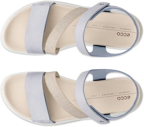 Ecco Women's Flowt 2 Band Sandal ، Dusty Blue Nubuck ، 12-12.5 in Kuwait