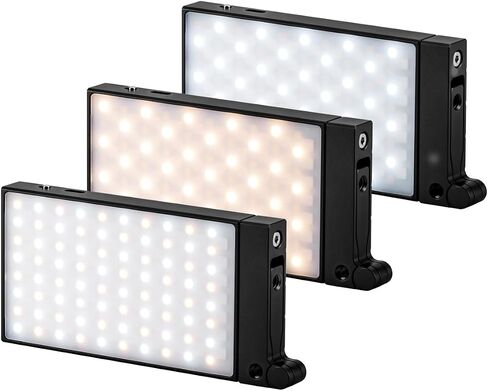 Flashpoint M1 RGB Creative Light (AKA Godox M1) 13W 2500K-8500K قابل للتعديل ، 0-100 ٪ تعتيم بدون خطوة ، CRI97 TLCT 97 RGB 0-360 اللون الكامل ، 15 نوعًا من التأثيرات الخفيفة ، شاشة OLED ، in Saudi Arabia