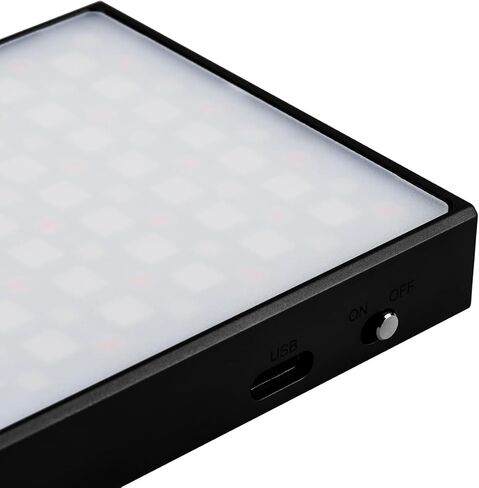 Flashpoint M1 RGB Creative Light (AKA Godox M1) 13W 2500K-8500K قابل للتعديل ، 0-100 ٪ تعتيم بدون خطوة ، CRI97 TLCT 97 RGB 0-360 اللون الكامل ، 15 نوعًا من التأثيرات الخفيفة ، شاشة OLED ، in Saudi Arabia