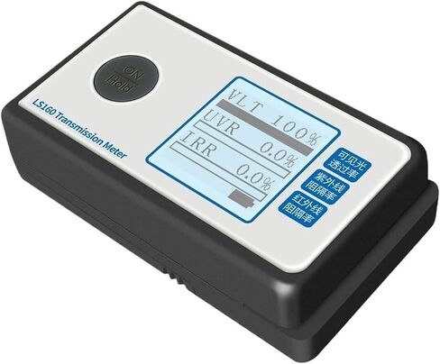 ROROLL Light Meter, Portable Solar Film Transmission Meter LS160 Test Window Tint with UV IR Rejection Visible Light Transmittance(LS160A) in Saudi Arabia