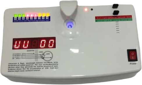 Roroll Light Meter ، عدسة بصرية مضادة للأشعة فوق البنفسجية الأشعة فوق البنفسجية كاشف اختبار UV UV400 اختبار in Saudi Arabia