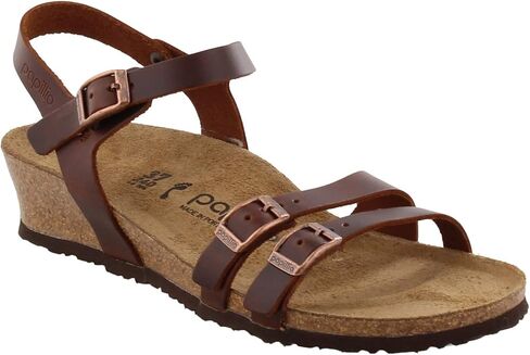 Birkenstock Papillio Women's Lana Sandal ، Cognac ، 8 in Saudi Arabia