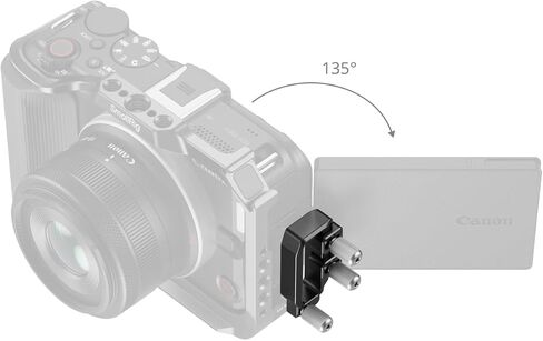 SmallRig R50 V Camera Cage for Canon R50V+USB-C Cable Clamp for Canon R50 V in Saudi Arabia