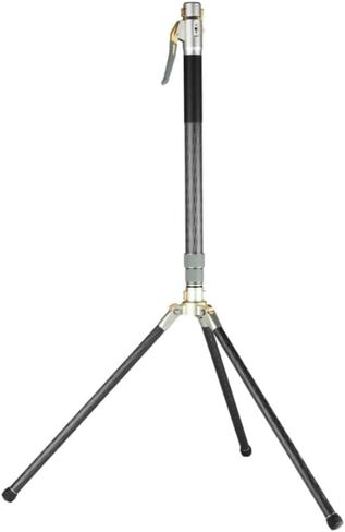 Harlowe Rocket CF 6ft Monopod-3-in-1 MOUNT لحامل الضوء والكاميرا ومطاطية مع قاعدة لإصدار الدواسة وأقدام قابلة للتبديل in Saudi Arabia