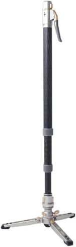 Harlowe Rocket CF 6ft Monopod-3-in-1 MOUNT لحامل الضوء والكاميرا ومطاطية مع قاعدة لإصدار الدواسة وأقدام قابلة للتبديل in Saudi Arabia