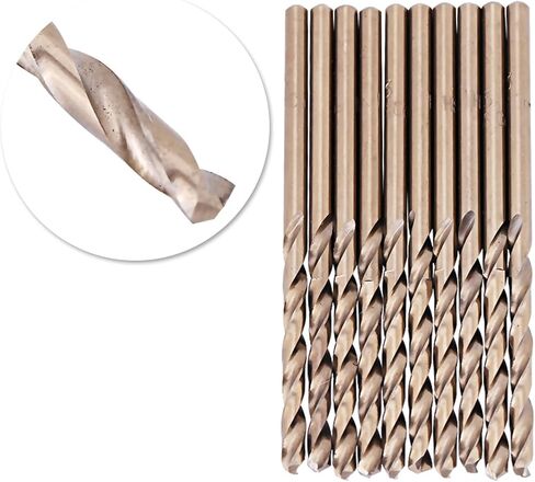 Cobalt Drill Bits Drilling Tool M35 Cobalt Drill Bit Set Hss Co Drills Set for Drilling On Stainless Steel(4.0Mm) Left Handed Drill Bits (5mm) in Saudi Arabia