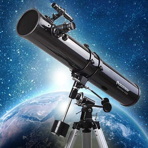 طول بؤري 900 ملم التلسكوب مع ترايبود. التلسكوب المحمول النطاق الباحث للأطفال ؛ المبتدئون في علم الفلك نطاق السفر النطاق البريمي مضاد للماء ضباب. in Kuwait