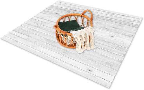 Kate Newborn Photography Props Set&Wood Texture Floor Mat(5x4ft) in Saudi Arabia