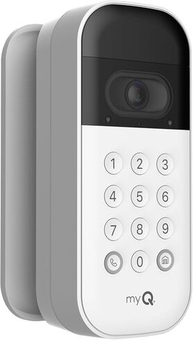 مفتاح لوحة مفاتيح MyQ Smart Garage Video-قابلة للتعديل 100 درجة من التخصيص ، بديل لـ Chamberlain Swivel Mount (لم يتم تضمين لوحة مفاتيح الفيديو in Saudi Arabia