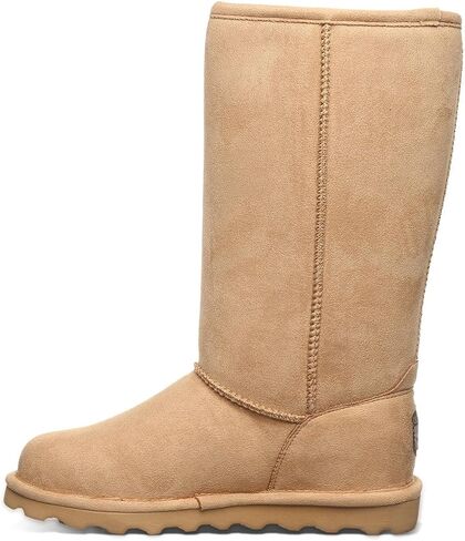 Bearpaw Women's Elle Tall Vegan Iced Coffee Size 10 | حذاء المرأة الكلاسيكية من جلد الغزال | زلة المرأة على الحذاء | الحذاء الشتوي مريح in Saudi Arabia