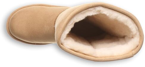 Bearpaw Women's Elle Tall Vegan Iced Coffee Size 10 | حذاء المرأة الكلاسيكية من جلد الغزال | زلة المرأة على الحذاء | الحذاء الشتوي مريح in Saudi Arabia