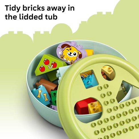 LEGO DUPLO My First Shape Sorter: Puppy House Sensory Toy for Toddlers - Montessori Shape Sorting & Learning Play Set for Boys & Girls, Ages 1.5+ - Educational Gift Idea for Birthdays - 10441 in Saudi Arabia