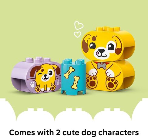 LEGO DUPLO My First Shape Sorter: Puppy House Sensory Toy for Toddlers - Montessori Shape Sorting & Learning Play Set for Boys & Girls, Ages 1.5+ - Educational Gift Idea for Birthdays - 10441 in Saudi Arabia