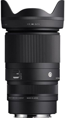 Sigma 16-300mm f/3.5-6.7 DC OS Contemporary Lens Compatible with Canon RF Bundle with UV Filter + Cleaning Kit + Microfiber Cloth (4 Items) in Saudi Arabia