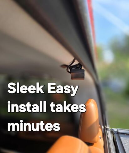 ABS Rear Camera or Dash-Cam Mount (Rear Camera Clip, Slide-Down Window) Universal fits Most Vehicles in Saudi Arabia