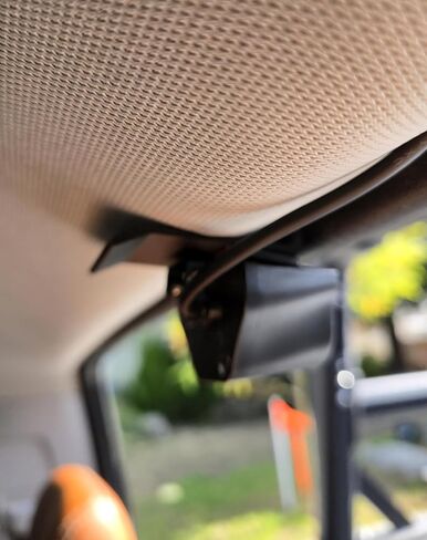 ABS Rear Camera or Dash-Cam Mount (Rear Camera Clip, Slide-Down Window) Universal fits Most Vehicles in Saudi Arabia