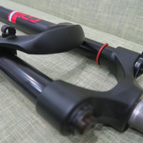 شوكة تعليق CDHPOWER MTB 26 بوصة، أنبوب مستقيم 28.6 مم قفل يدوي من سبائك الألومنيوم خفيفة الوزن ومجموعة سماعة رأس 1-1/8 بوصة in Kuwait