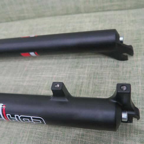 شوكة تعليق CDHPOWER MTB 26 بوصة، أنبوب مستقيم 28.6 مم قفل يدوي من سبائك الألومنيوم خفيفة الوزن ومجموعة سماعة رأس 1-1/8 بوصة in Kuwait