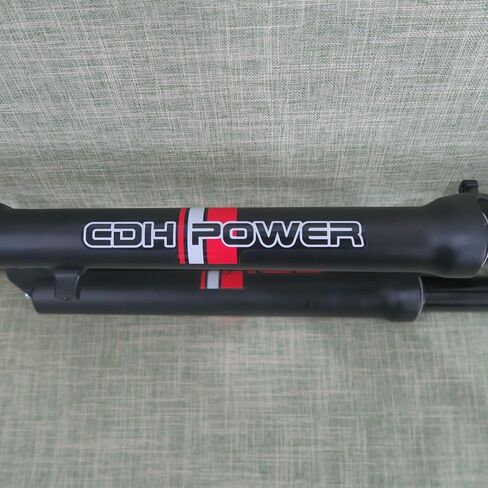 شوكة تعليق CDHPOWER MTB 26 بوصة، أنبوب مستقيم 28.6 مم قفل يدوي من سبائك الألومنيوم خفيفة الوزن ومجموعة سماعة رأس 1-1/8 بوصة in Kuwait