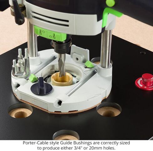 رقصة Woodpeckers Hole Boring Jig ، Make Your Gridwork Top ، USA Made ، يتضمن قالبًا ، ودبابات 3/4 "و 20 ملم وبطباتات التوجيه - HBJ -19 in Saudi Arabia