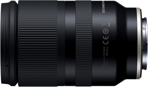 Tamron 17-70mm F/2.8 Di III-A VC RXD Lens for Sony E ، حزمة مع Flashpoint Zoom-Mini TTL R2 Flash ، مجموعة مرشح 67 مم ، منظف العدسة ، كيس العدسة in Saudi Arabia