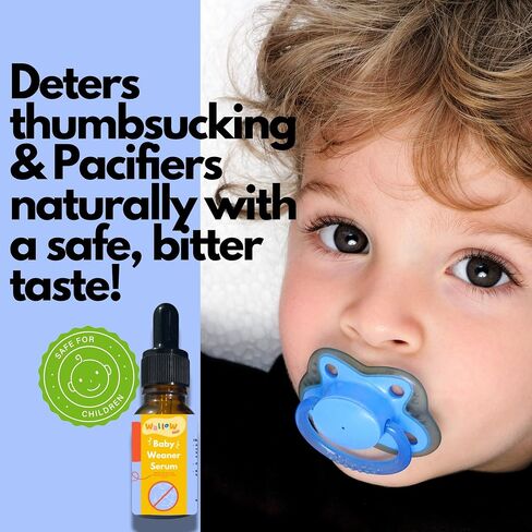 Stop Breastfeeding with Bitter Weaning Stopper | 5X Faster Weaning |100% Natural Serum | Baby Safe Safe & Gentle Formula | Deter Baby from Paci Thumb & Breast Fast in Saudi Arabia