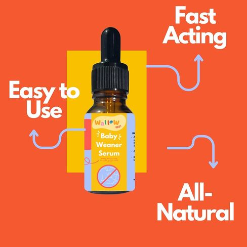 Stop Breastfeeding with Bitter Weaning Stopper | 5X Faster Weaning |100% Natural Serum | Baby Safe Safe & Gentle Formula | Deter Baby from Paci Thumb & Breast Fast in Saudi Arabia
