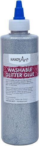 Handy Art Washable Glitter Glue 8 ounce, Gold in Kuwait