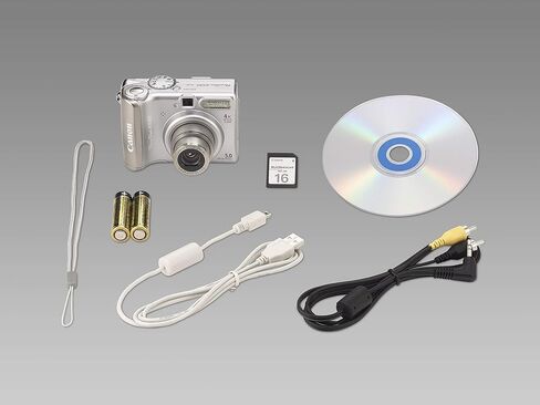الكاميرا الرقمية Canon PowerShot A530 5MP مع التكبير البصري 4x (النموذج القديم) (متجدد) in Saudi Arabia