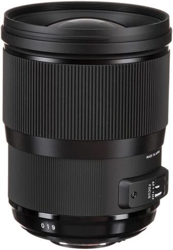 Sigma 28mm f/1.4 DG HSM Art Lens for Nikon F (441955) Bundle with 128GB Memory Card, Tripod, Filter Kit and More in Saudi Arabia