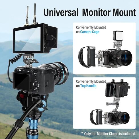 SIRUI NATO Top Handle and Camera Monitor Mount with Cold Shoe Bundle in Saudi Arabia