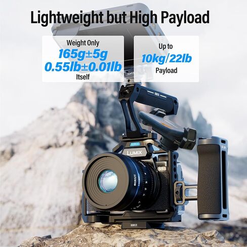 SIRUI NATO Top Handle and Camera Monitor Mount with Cold Shoe Bundle in Saudi Arabia