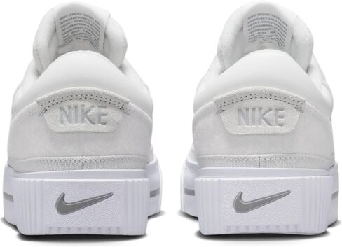 Nike Court Legacy Lift Women's Shoes (FZ2606-100, Summit White/White/Phantom/Light) Size 12 in Saudi Arabia